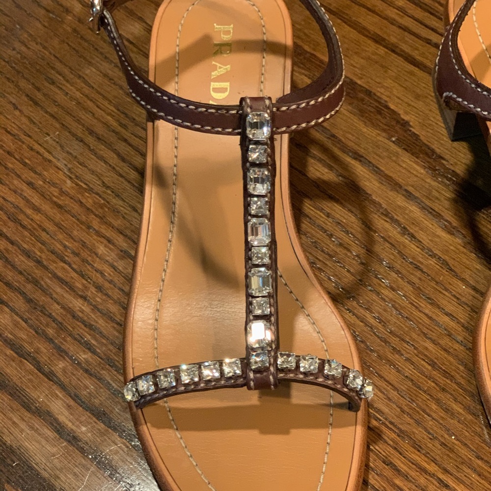 PRADA crystal Sandals - Picture 2 of 5